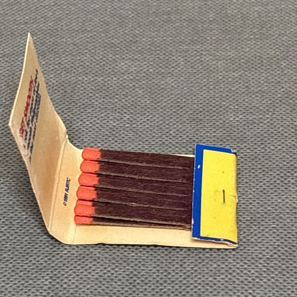 1991 Joe Camel Matchbook Smooth Philosophy RJ RENYNODS Tobacco CAMEL Cigarettes - Picture 5 of 11